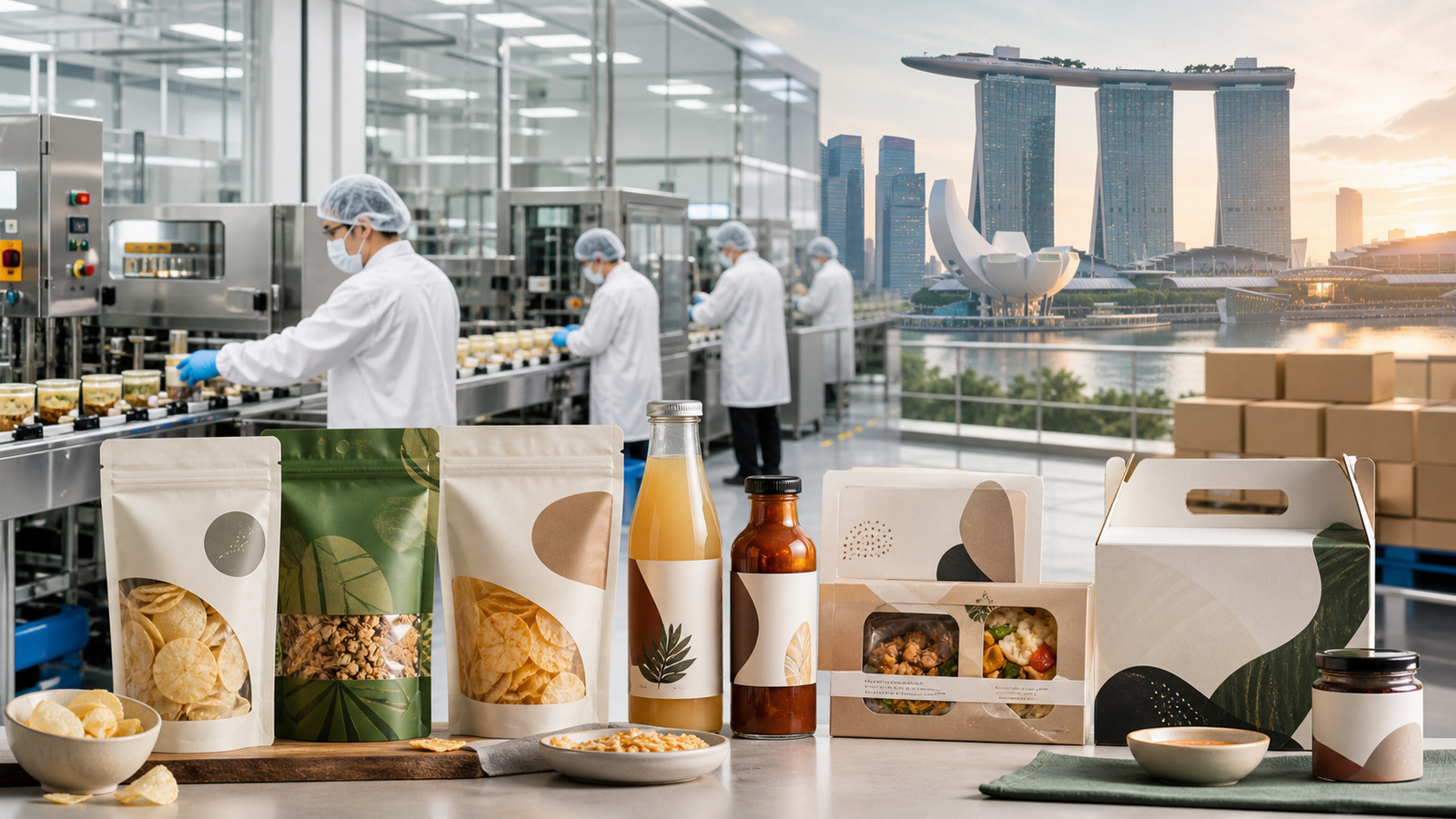 Singapore Food Manufacturers Are Moving Beyond Production